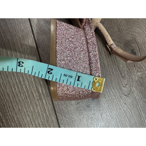 Jewel Badgley Mischka Autumn Block Heel Sandal - Rose Gold 7 - Picture 9 of 11